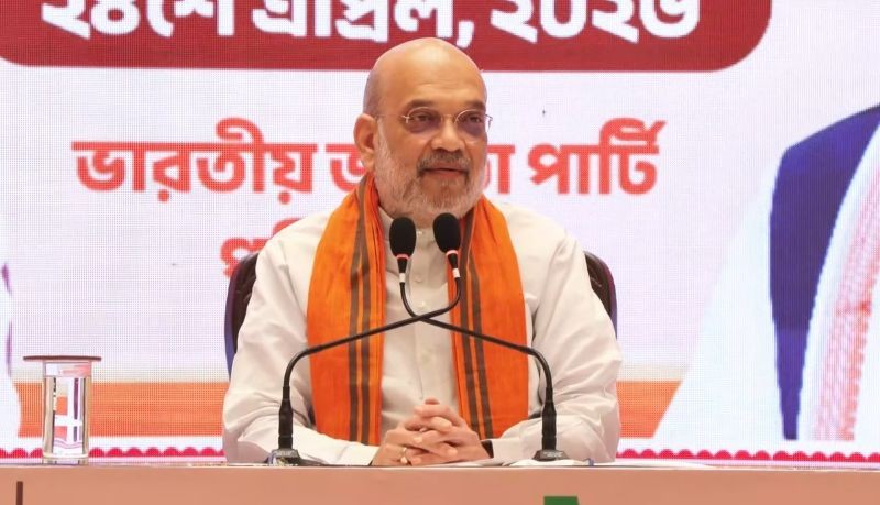 Amit Shah claims BJP to win over 110 seats in first phase of Bengal polls