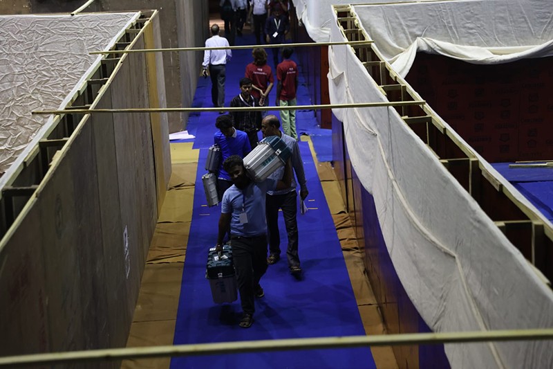 In Images: Poll preparedness peaks as VVPAT machines reach Kolkata centres ahead of final Bengal voting phase