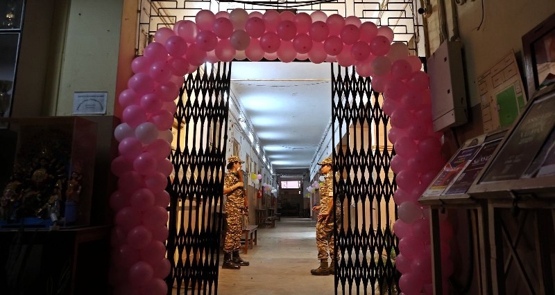 In Images: Polling teams gear up ahead of final phase of West Bengal Assembly Elections