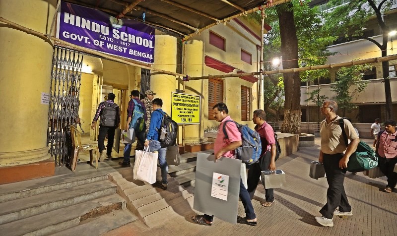 In Images: Polling teams gear up ahead of final phase of West Bengal Assembly Elections