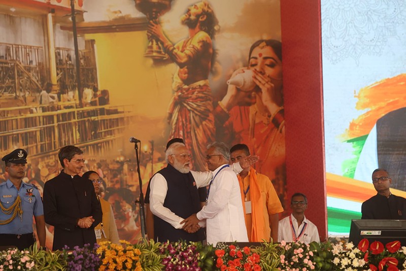 Bengal’s Big Political Moment: Suvendu Adhikari Takes Oath — See The Images