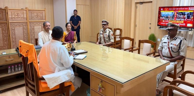 In Images: West Bengal CM Suvendu Adhikari holds first cabinet meeting