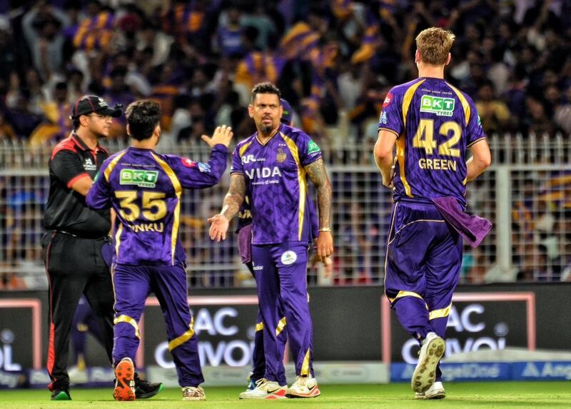 In Images: Eden Gardens comes alive as KKR face Gujarat Titans in Kolkata