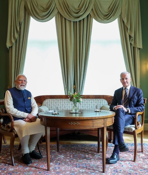In Images: Narendra Modi in Norway