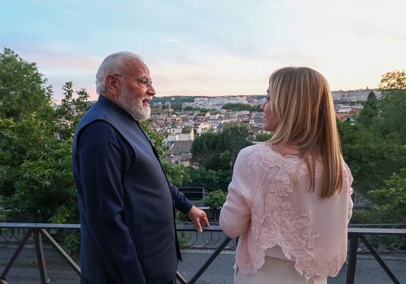 In Images: Modi-Meloni Chemistry Steals the Spotlight in Rome