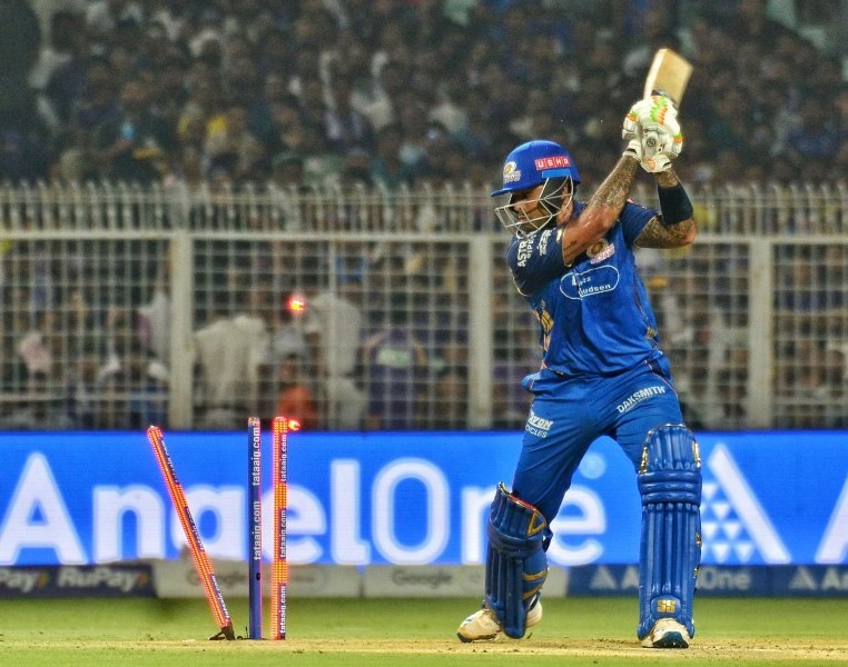 In Images: Kolkata Knight Riders take on Mumbai Indians at Eden Gardens