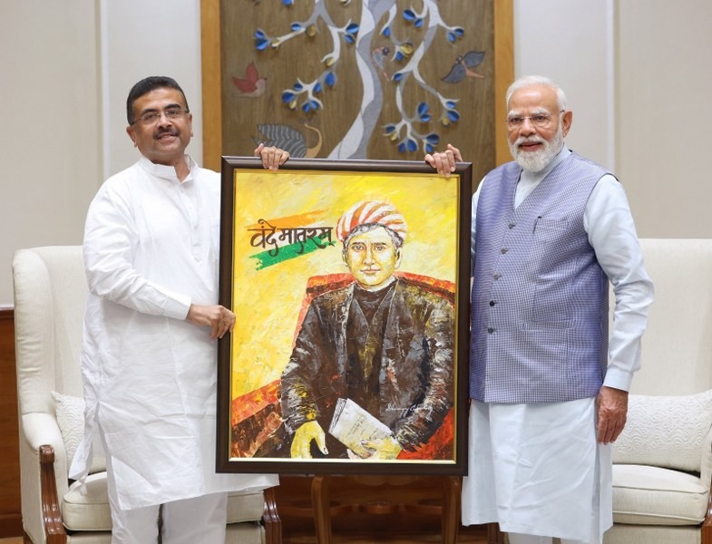 In Images: Bengal CM Suvendu Adhikari meets Narendra Modi, Amit Shah in Delhi