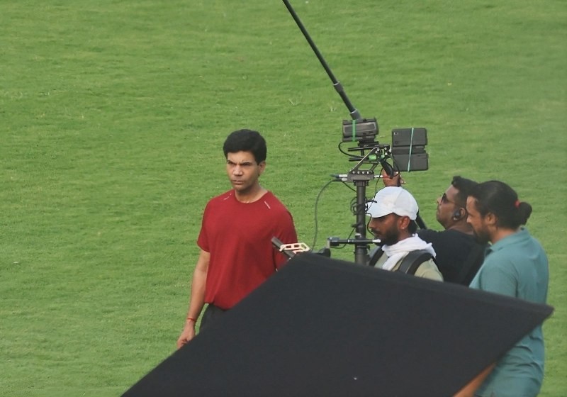 In Images: Rajkummar Rao in Kolkata for Sourav Ganguly biopic shoot