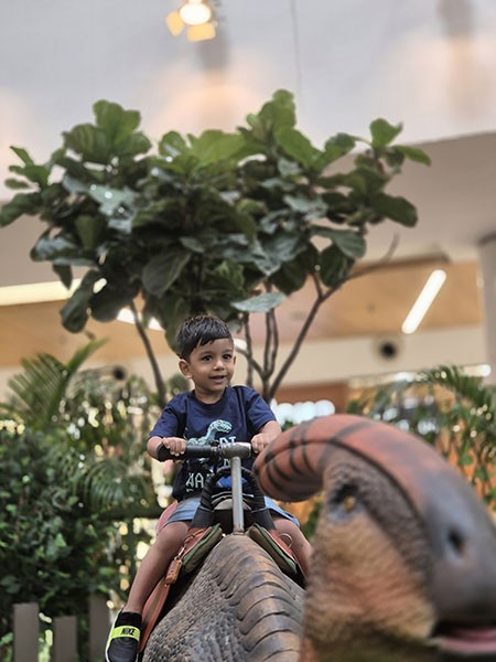 In Images: Kolkata's South City Mall unveils ‘Dino World’, Eastern India's biggest prehistoric family experience