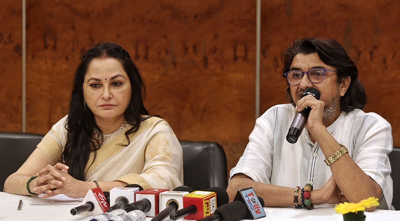In Images: Jaya Prada returns to Bengali cinema with Ujjwal Chatterjee’s political satire Hirak Ranir Deshe
