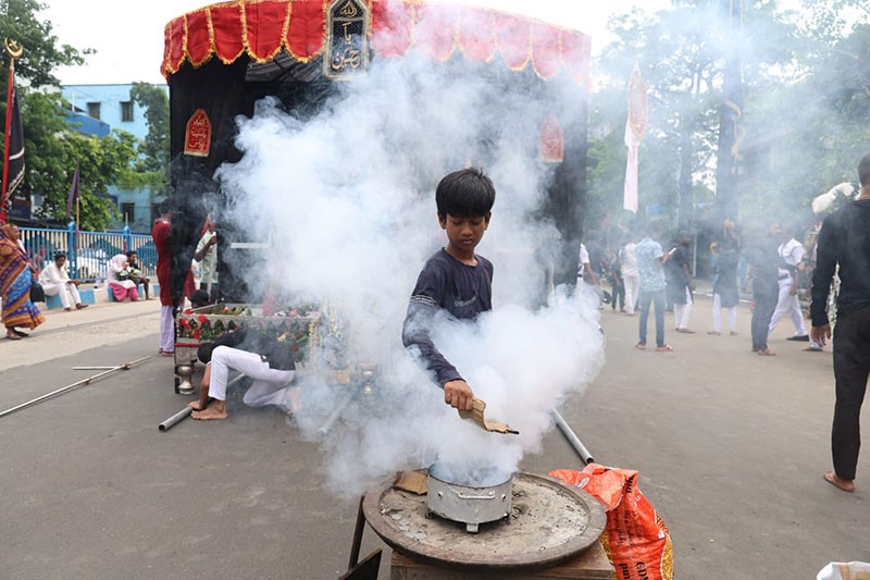 In Images: Kolkata marks Ashura with solemn Muharram processions