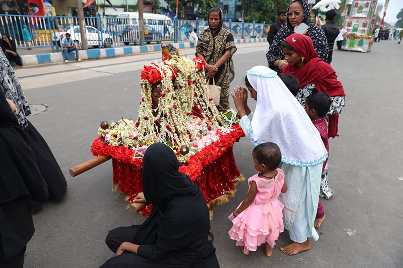 In Images: Kolkata marks Ashura with solemn Muharram processions