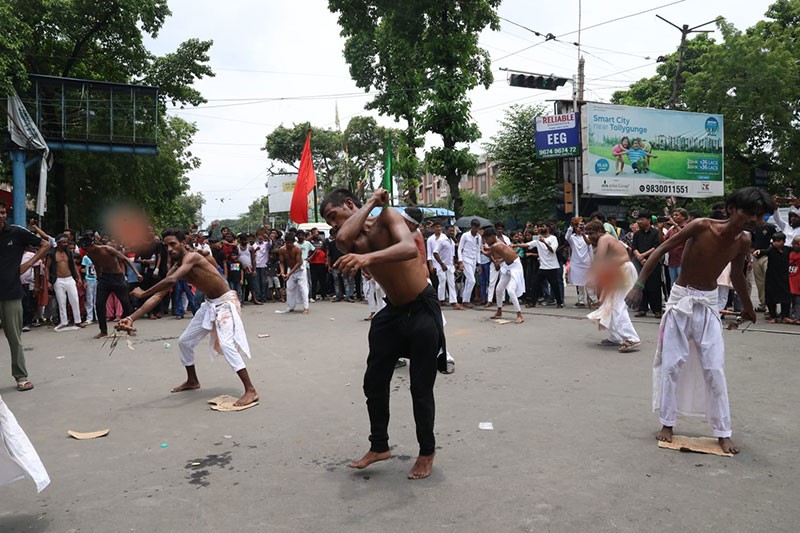 In Images: Kolkata marks Ashura with solemn Muharram processions