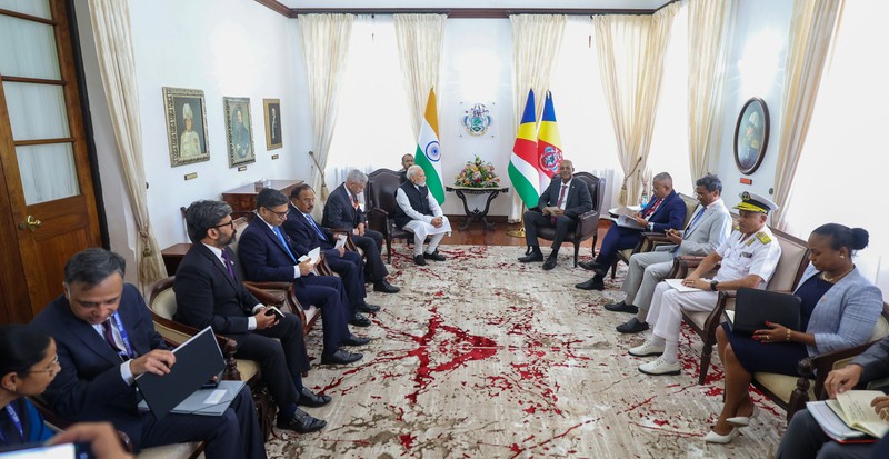 In Images: PM Modi, Seychelles President held bilateral talks