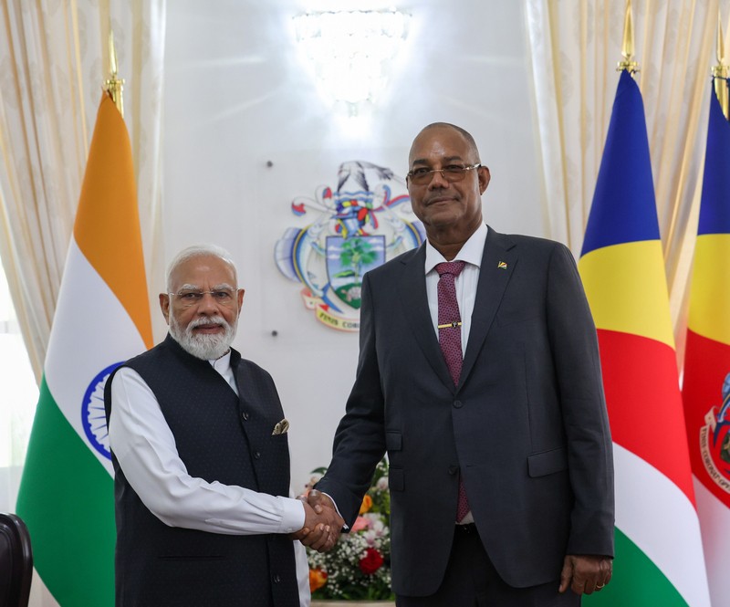 In Images: PM Modi, Seychelles President held bilateral talks