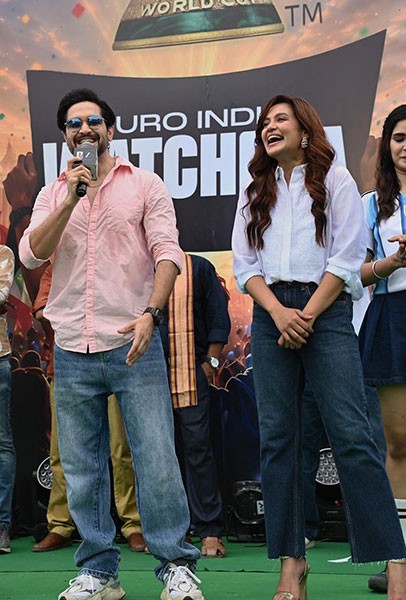 In Images: Zee5 organises World Cup Carnival Rally in Kolkata