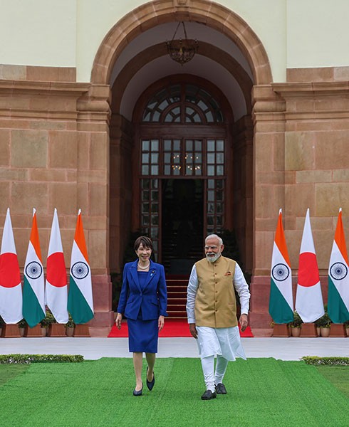 In Images: PM Modi holds high-stakes bilateral talks with Japan's PM Sanae Takaichi
