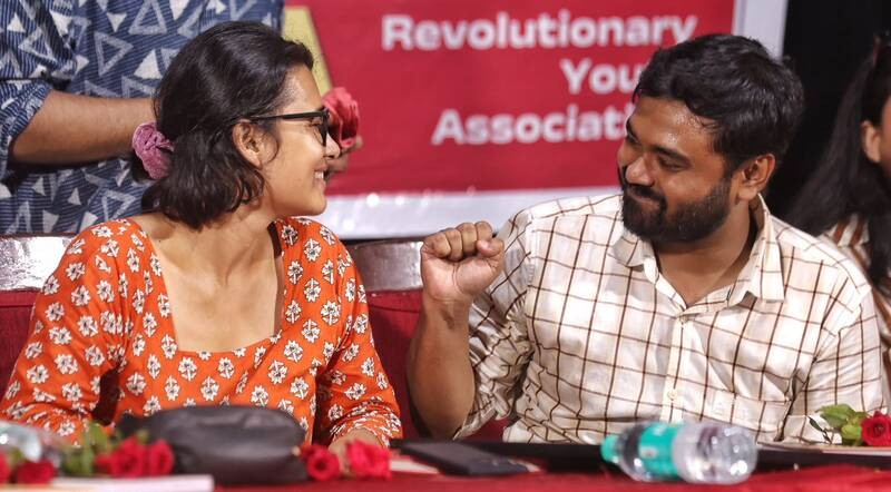 In Images: AISA National President Neha Bora attends panel discussion in Kolkata