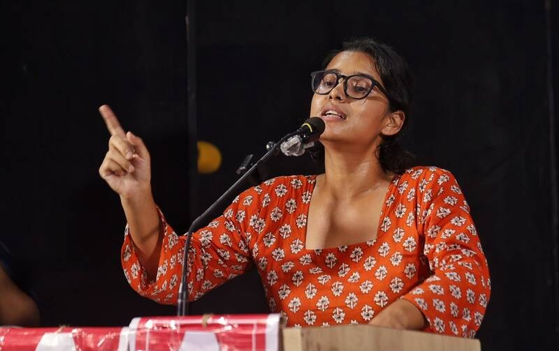 In Images: AISA National President Neha Bora attends panel discussion in Kolkata