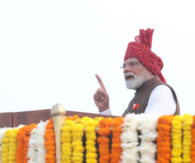 In Images: PM Modi’s 80th Independence Day address, grand celebrations at Red Fort