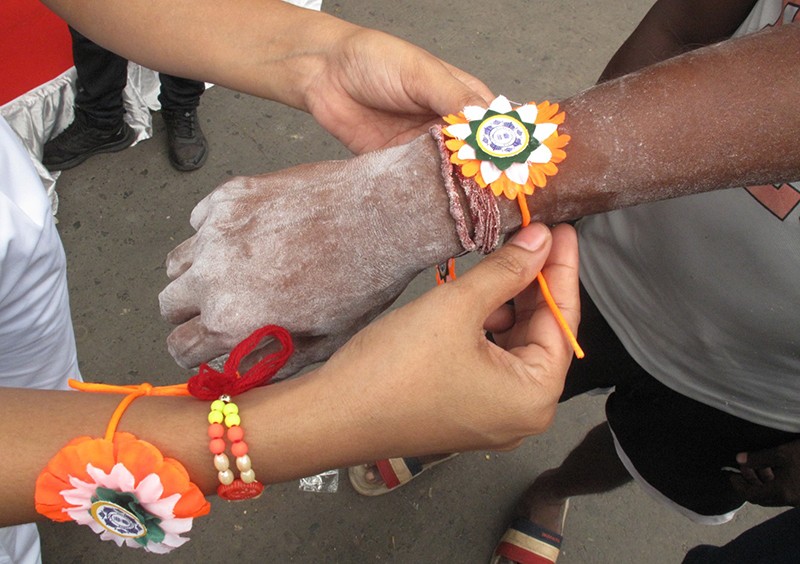 In Images: Kolkata Police women officers celebrate Rakhi