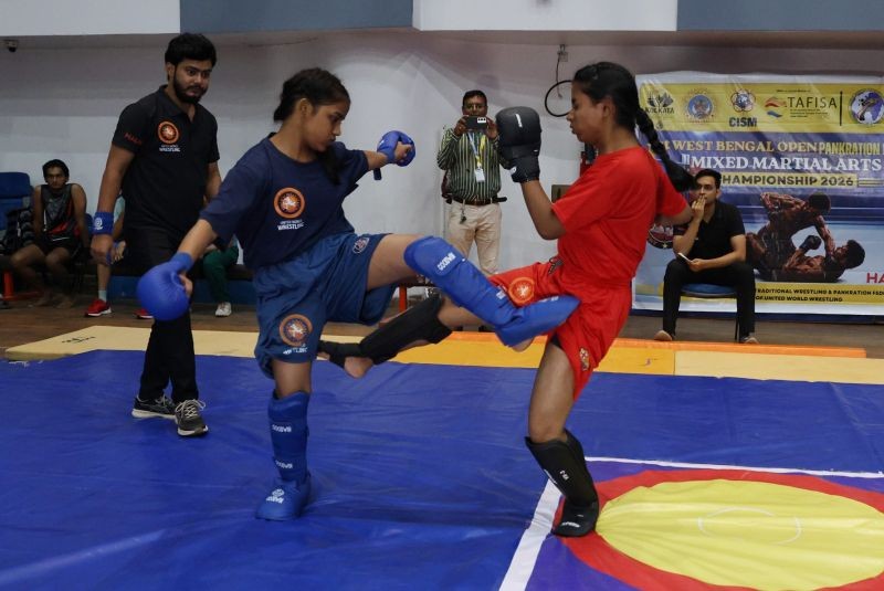 In Images: Young fighters bring the heat as Kolkata schools, colleges battle it out at MMA championship