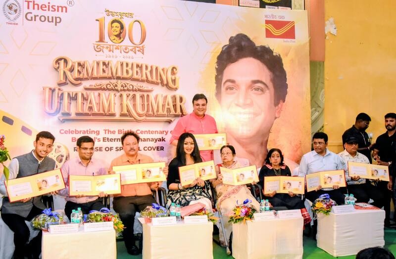 In Images: Special India Post cover released to mark Uttam Kumar’s birth centenary in Kolkata