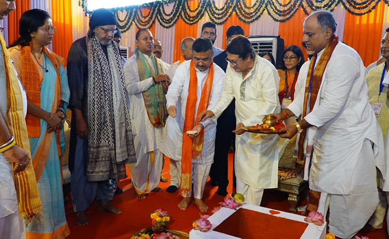 In Images: West Bengal CM Suvendu Adhikari lays foundation stone for ₹25-crore Uttam Kumar Film Centre