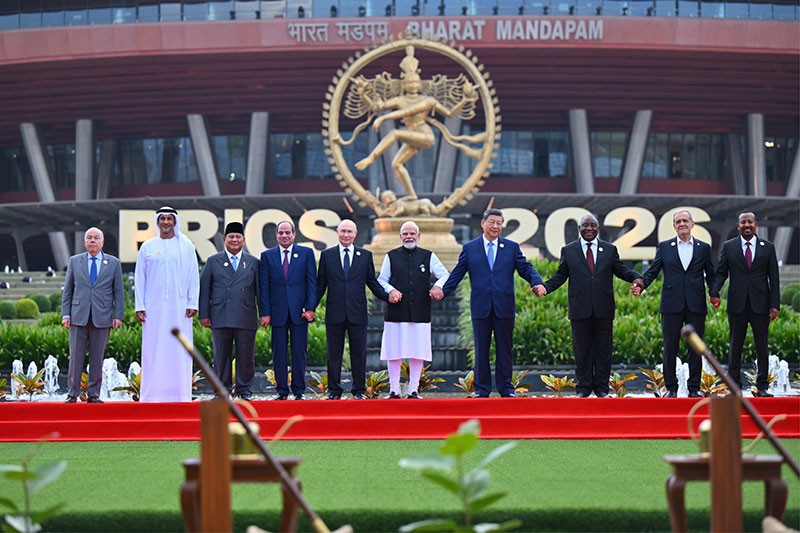 In Images: PM Modi, world leaders gather for group photo during BRICS Summit