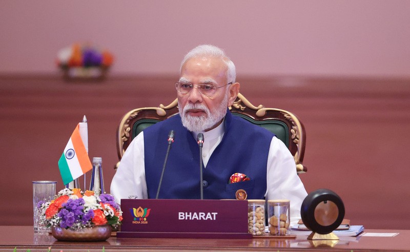 In Images: PM Modi delivers opening remarks at 18th BRICS Summit session