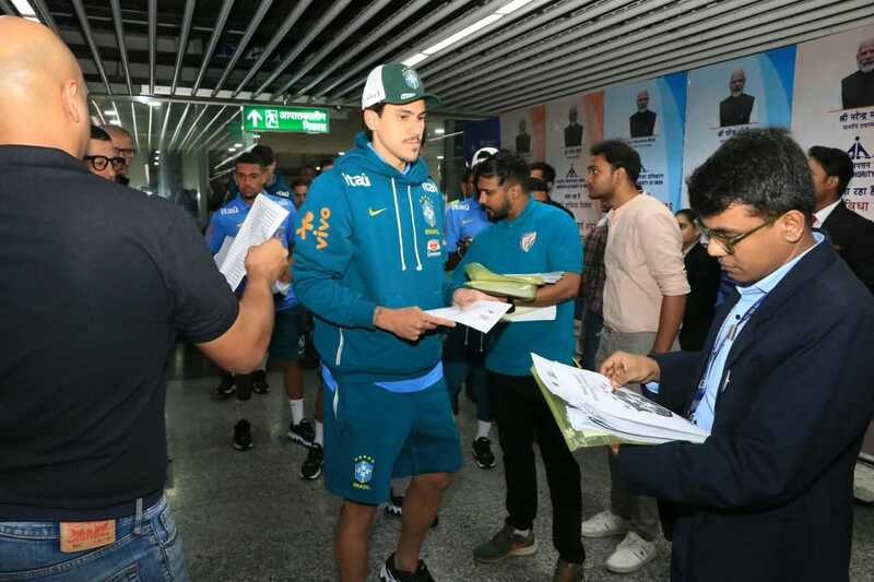 In Images: Brazil national football team arrives in Kolkata for historic FIFA friendly against India