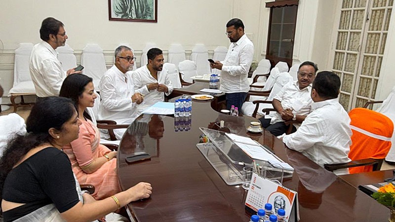 In Images: Koel Mallick files Rajya Sabha nomination; Suvendu Adhikari, Samik Bhattacharya by her side