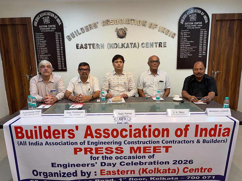 BAI seeks construction sector reforms, timely payments to boost West Bengal infrastructure