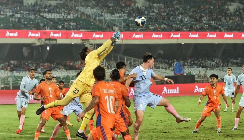 In Images: Uruguay thrash India 6-1 in Kolkata FIFA friendly