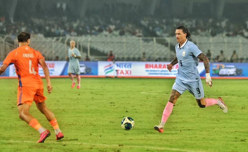 In Images: Uruguay thrash India 6-1 in Kolkata FIFA friendly