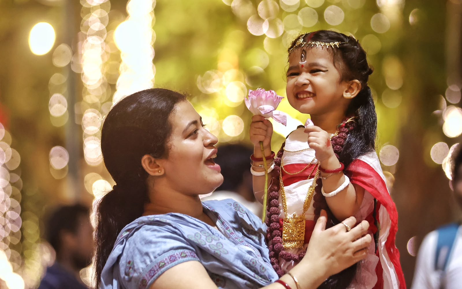 In Images: Durga Puja artisans give final touches to idols as Kolkata gears up for the festivities