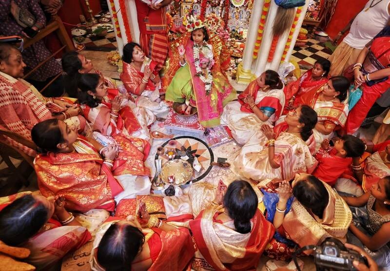 In Images: Kolkata’s Kundu Bari Durga Puja enters 158th year with age-old rituals
