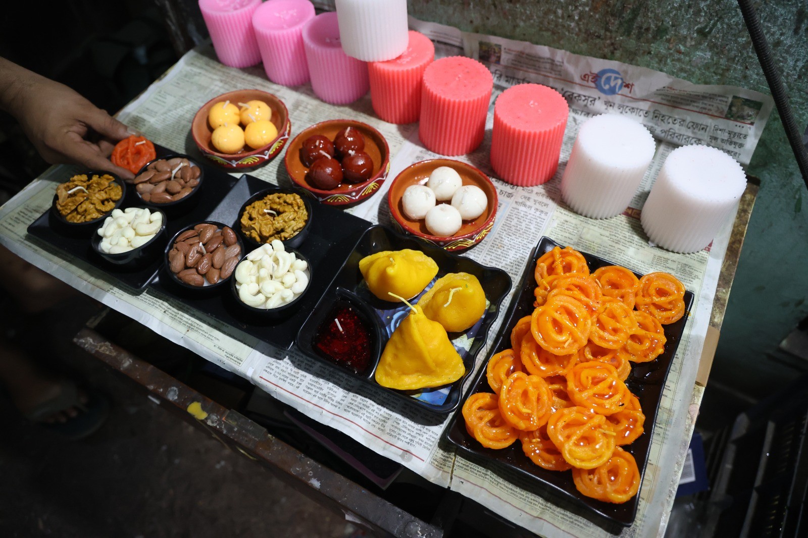 n Images: Diwali demand keeps candle workshops in Kolkata glowing