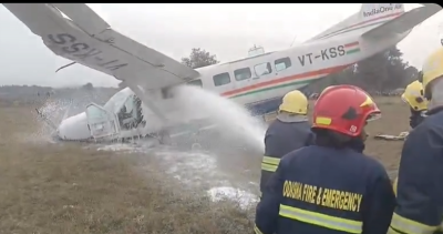 Small plane crash in Odisha leaves 6 injured—What happened just 10 km after takeoff?