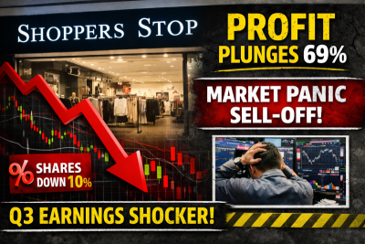 Bloodbath on Dalal Street! Shoppers Stop stock crashes 10% after Q3 shock