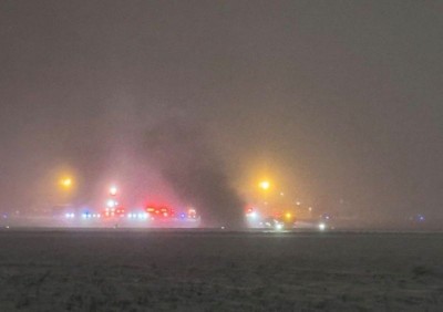 What went wrong? Private jet with eight onboard crashes at Maine airport
