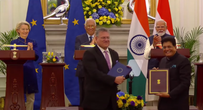 BREAKING: India, EU sign historic trade deal