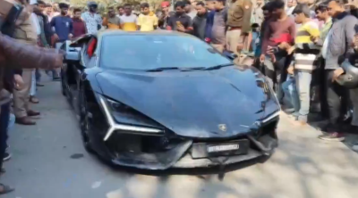 Arrested in the morning, out by evening: Tycoon’s son walks free in Lamborghini crash case