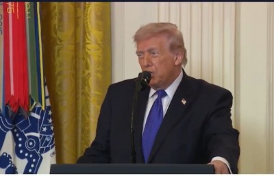 'Whatever it takes, we'll do it': Donald Trump rules out timeline for Iran operations