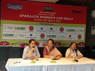 Aparajita All-Women Car Rally in Kolkata to celebrate International Women’s Day