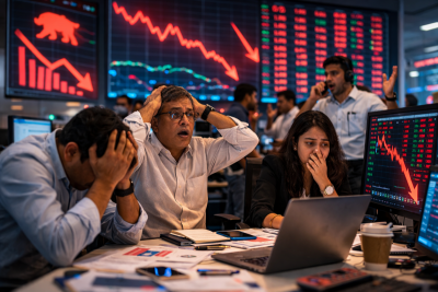 Bloodbath on Dalal Street! Sensex, Nifty crash amid escalating Middle East conflict