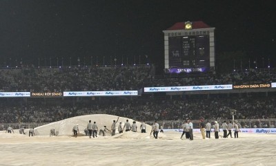 In Images: KKR v PBKS match at Eden Gardens abandoned due to rain