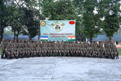 Indian Army departs for India-Uzbekistan Joint Military Exercise DUSTLIK