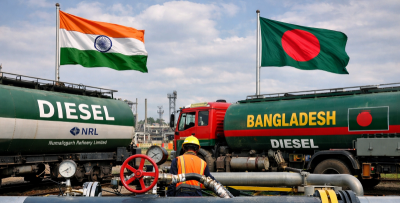 Energy lifeline: India pumps thousands of tonnes of diesel to Bangladesh