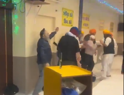 Caught on camera: Violent gurudwara fight leaves 11 injured in Germany